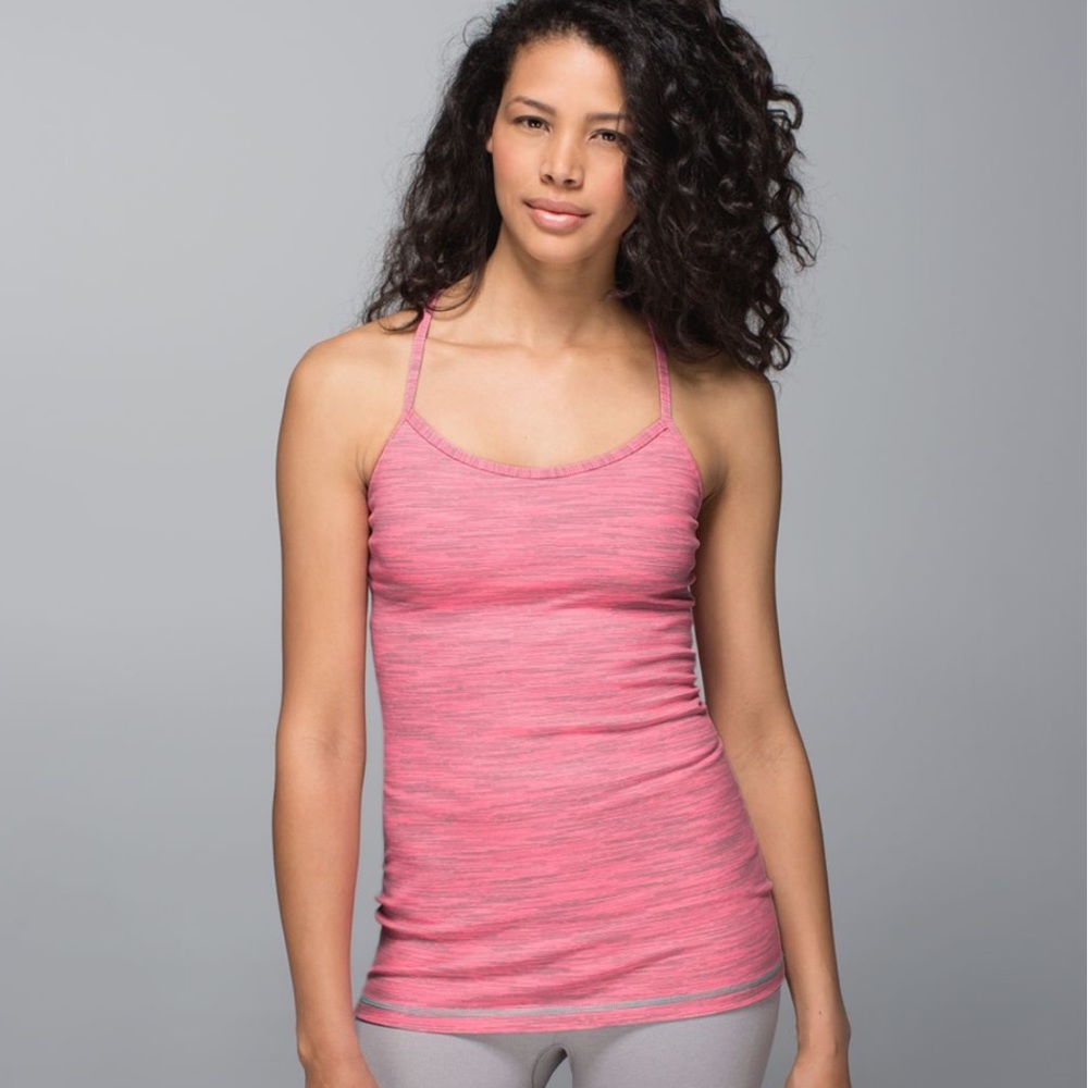 Lululemon Pink Flow Y Tank
